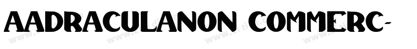 AaDraculaNon Commerc字体转换